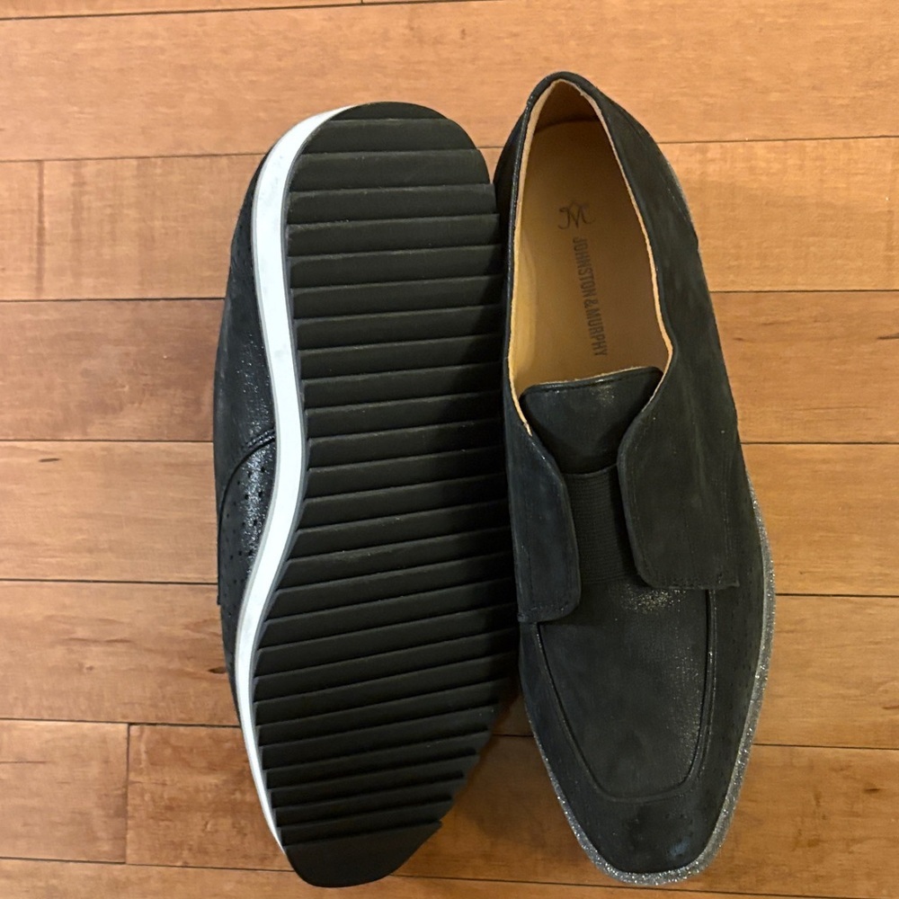 Johnston & Murphy Dark Leather Loafers - Picture 4 of 4